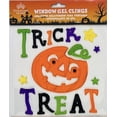 thumbnail image 4 of Serafina Home Halloween Gel Window Clings: Trick or Treating Ghosts Jack O Lanterns Pumpkins Sticker Decor Decorations for Home Office Business Windows and More!, 4 of 7