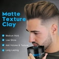 thumbnail image 3 of JVR Hair Clay for Men and Women, Medium Hold Matte Finish Hair Clay,Natural and Easy To Wash Out, For All Hairstyles Cream 2.86oz, 3 of 8