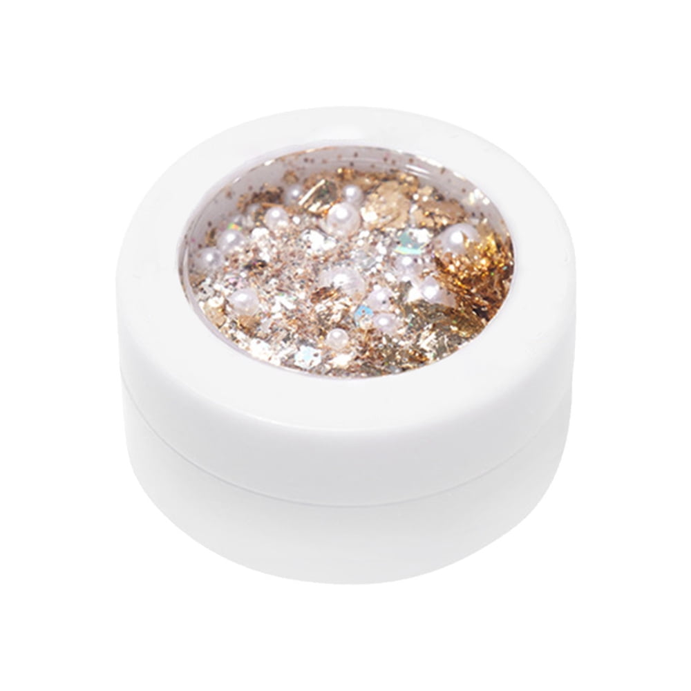Crushed Glitter Sequins Chunky Sequins and Fine Glitter Powder Mix
