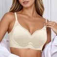 thumbnail image 2 of Brasier Mujer Sujetador Push up sin Costuras para Mujer, Inalámbrico, de Sujeción Suave, sin Relleno, Cómodo, para Pecho Pequeño, Levanta Los Laterales y Suaviza La Flacidez. Grande, 2 of 4