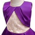 thumbnail image 5 of Girl Sleeveless Princess Dress Wedding Birthday Party Formal Prom 3-9T, 5 of 6