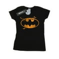 thumbnail image 1 of DC Comics Womens Batman Halloween Logo Cotton T-Shirt, 1 of 5