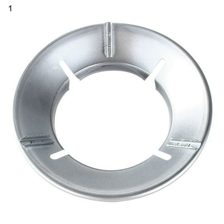 

UDIYO Gas Energy Saving Cover Reusable Gas Energy Saving Cover Easy Install Stainless Steel Windproof Universal Gas Stove Ring for Home