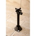 thumbnail image 1 of Kingston Brass Vintage 1/2" Sweat, 3/8" OD Compression Angle Shut-Off Valve with 5" Extension, 1 of 1