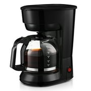Mainstays 12 Cup Coffee Maker Black, Drip Coffee Maker