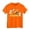 Orange, variant on LRen Toddler Boy Fall Tops 4t Boys Graphic Tee Crewneck Tees Short Sleeve Basic Tee Kid Boy Summer T Shirts Trendy Loose Fit Summer Tops