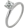thumbnail image 5 of Arista 0.50 Carat T.W. Round White Diamond Solitaire Ring in 14K White Gold (H-I, I1-I2), 5 of 6
