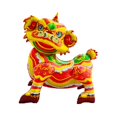thumbnail image 4 of Globo de año Nuevo Chino, figuras de animales de la , fondo, globo del Festival de Primavera para suministros de decoración del año Nuevo Chino Danza del León 3D, 4 of 8