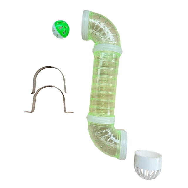 Part de bricolaje de tablero ocupado, piezas de tablero sensorial, juguetes de viajes educativos de tuberías Material de bricolaje para niños Regalos Verde