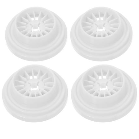 BALAHAPY Sewing Machine Spool Pin Cap 4Pcs White Plastic Prevent Slipping
