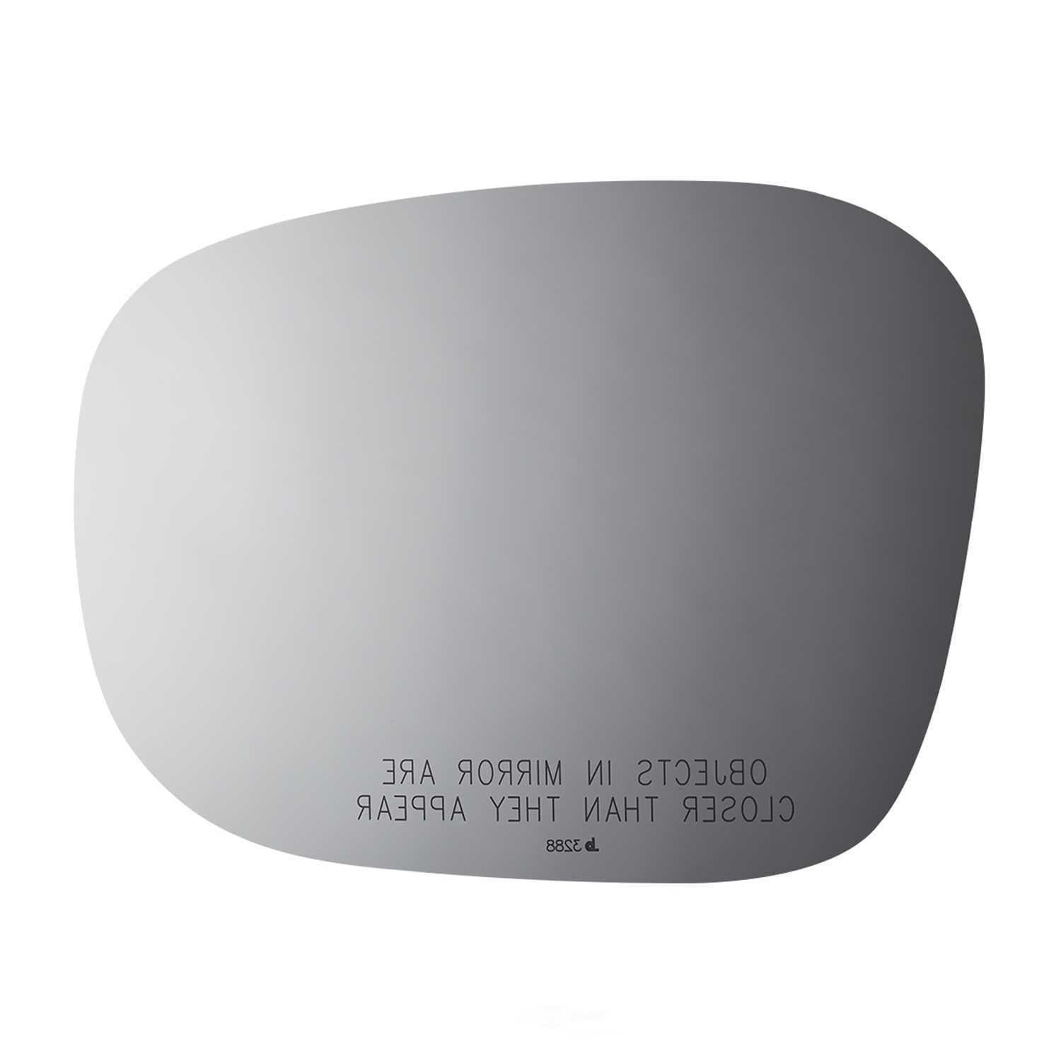 Burco Side View Mirror Replacement Glass - Clear Glass - 3288