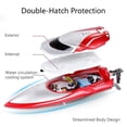 thumbnail image 1 of pitrice RC Boat 25km/h High Speed Remote Control Boats for Pools and Lakes for Kids and Adults, 1 of 6