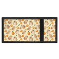 thumbnail image 4 of FUIALDOLG Capybara Orange Trifold Card Wallet, Stretch Polyester Foldable Lightweight Wallet for Kids Teens Daily Travel Sports, 4 of 7