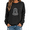 Black, variant on Dpjklzsn Women’s Halloween Rhinestone Ghost Sweatshirt, Loose Fit Long Sleeve Crewneck Pullover Top, Polyester Blend Casual Fall Shirt