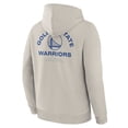 thumbnail image 5 of Men's Fanatics Off White Golden State Warriors Crossover Collection Blocked Shot Premium Pullover Hoodie, 5 of 5