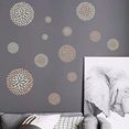 thumbnail image 5 of Jinsinto 1pc Geometric Flower Pattern Wall Sticker Removable DIY Wall Art Decor Decal, 5 of 5