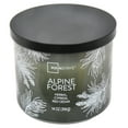 thumbnail image 5 of Mainstays 3-Wick Ombre Wrapped Alpine Forest Scented Candle, 14 oz, 5 of 8