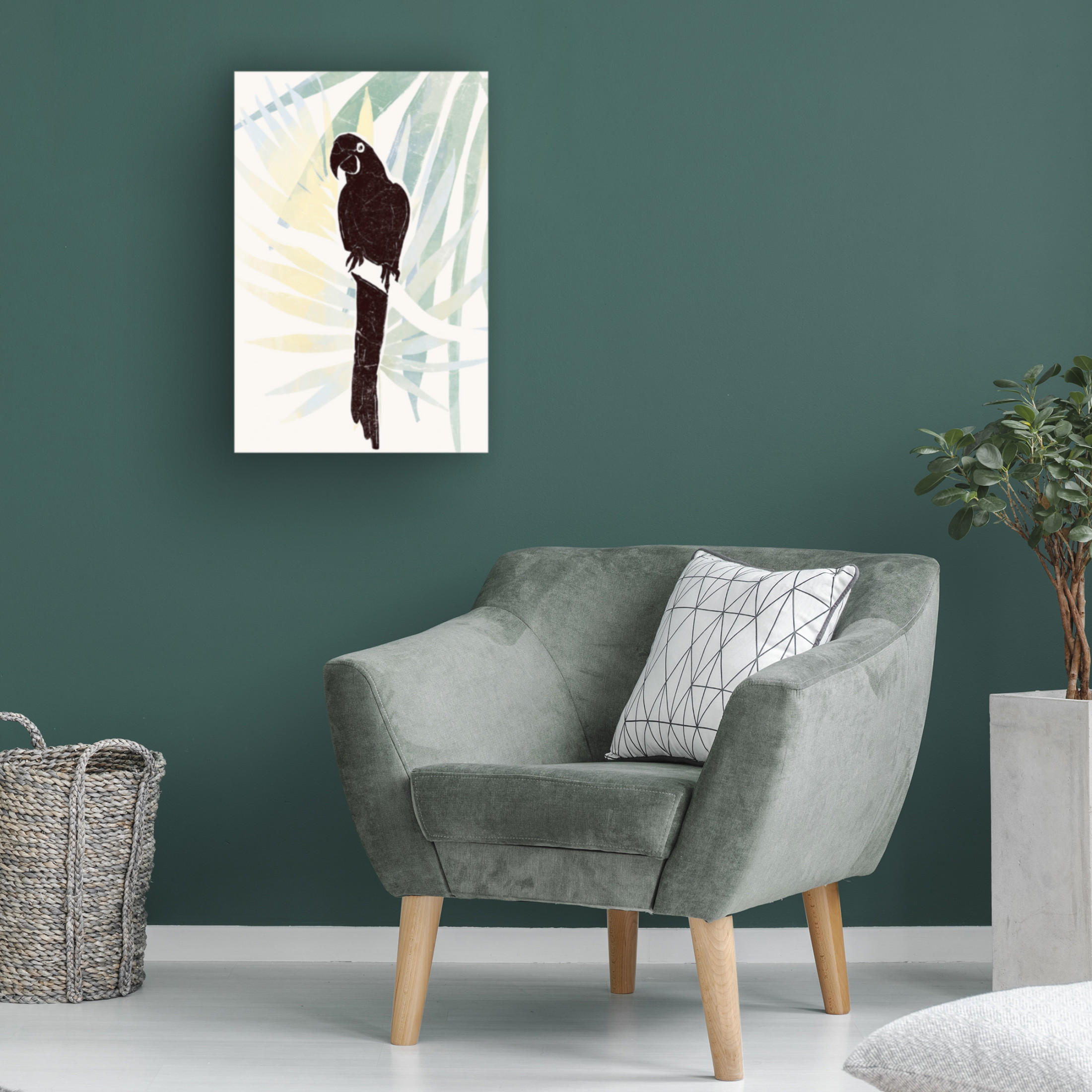 Canvas Wall Art - Yuyu Pont 'Jacinto' Wall Art for Living Room, Bedroom, or Office Décor by Trademark Fine Art - 16 x 24 Inches