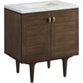 thumbnail image 3 of James Martin Vanities 670-V30-WLT-3ENC Amberly 30" Free Standing Or Wall Mounted Single, 3 of 7