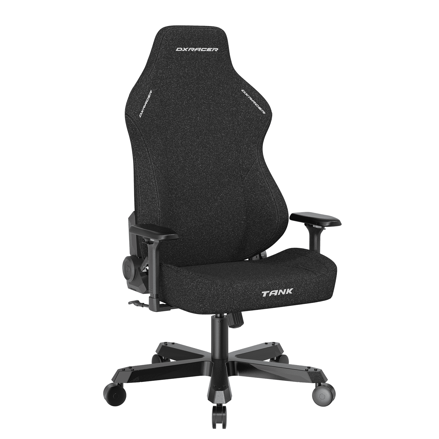 DXRacer Tank Series Ergonomic Adult Gaming Chair with Magnetic Head Rest and Lumbar Support, Black