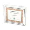 NuDell Un-Frame Box Document Frame, Plastic, 8.5 x 11, Clear -NUD30085