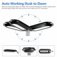 thumbnail image 3 of Outdoor Commercial 18 LED Solar Street Light IP55 Waterproof Dusk to Dawn Lamp, 3 of 8