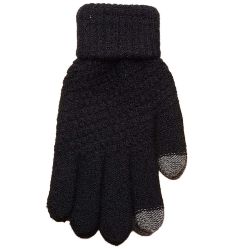 Winter Soft Men Women Touch Screen Gloves Texting Capacitive Smartphone Knit 