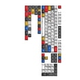 thumbnail image 2 of 136Keys PBT Keycap Featuring Minimalist Pattern Keycaps For Enhances Typing Experience Ergonomic Keycap Replacement, 2 of 8