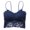 Blue, variant on Fymall Women's Lace Beauty Back Bra With Chest Pad Push Up Bras Tube Top