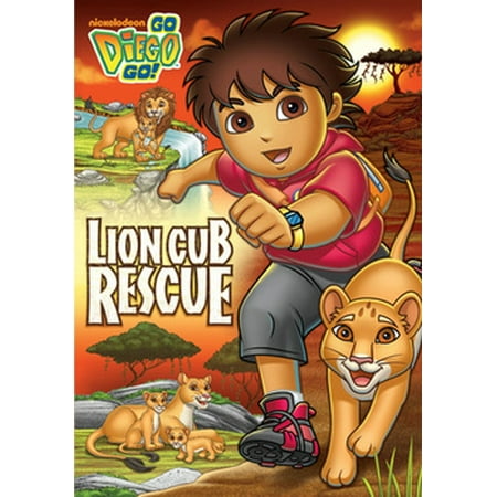 Go Diego Go Rescue Pack - Go Diego Go: Lion Cub Rescue (DVD)