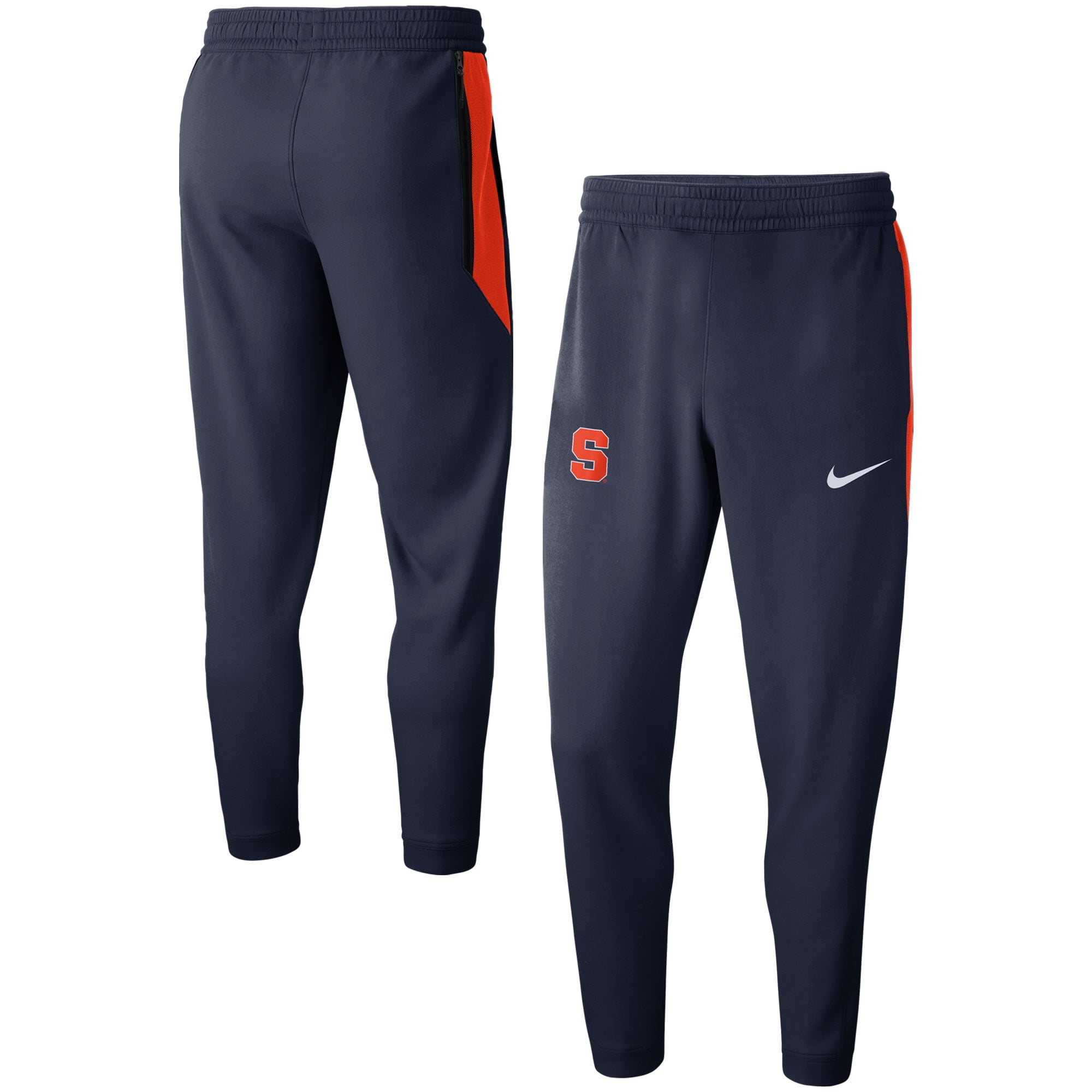 orange nike pants