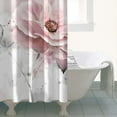 thumbnail image 5 of Waterproof Pioneer Shower Curtain 36x72 Inch Polyester Unique Colorful Floral Shower Curtain for Bathroom Hotel Home Decor with 7 Plastic Hooks, 5 of 5