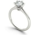 thumbnail image 2 of 1 Carat T.W. Diamond Solitaire 14kt White Gold Engagement Ring, 2 of 5