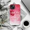 thumbnail image 6 of Christian Bible Verse Phone Case, John 14:8 “If God Is All You Have” Cherry Watercolor Design, Inspirational Scripture iPhone Cover, Faith-Based Gift for iPhone 16 15 14 13 12 11 Pro Max, 6 of 6