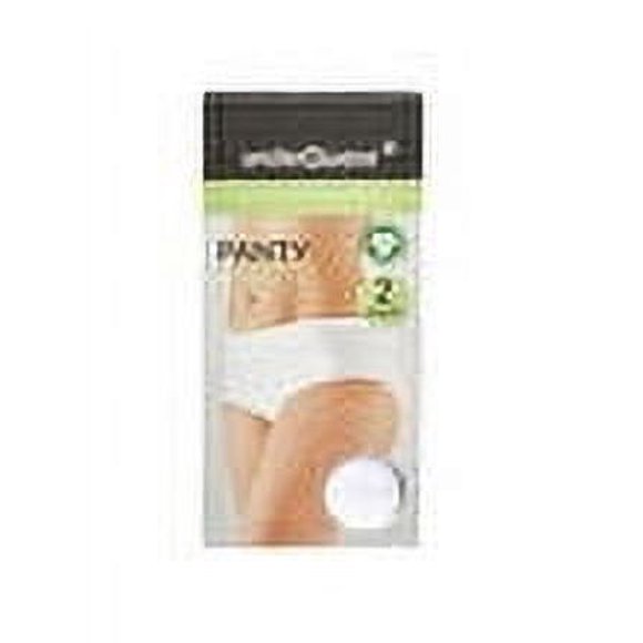 Underwear Women's Panty Slip Panties 2-Piece White L Size