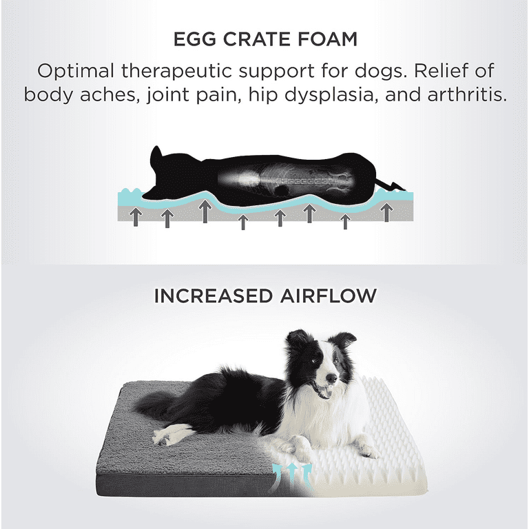 Egg crate foam replacement for dog bed discount
