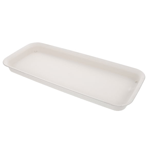 Masteelf Plant Saucer Long Rectangular Plant Pot Saucer Plastic Plant Drip Tray Suitable For Indoor And Outdoor Plants Home Office Garden