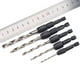 thumbnail image 3 of 5 PIEZAS CAMBIO RÁPIDO HEX SHANK DRILL BIT SET HSS 2,3,2,4,5,6mm Zulema Brocas, 3 of 6