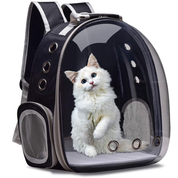 Henkelion Dog Carrier Backpack Front Pack, Pet Carrier Back Pack for Small Medium Cat Puppy Doggie, Dog Body Carrying Bag Travel Space Capsule K