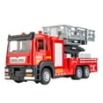 thumbnail image 2 of lionlar 1/32 Scale Pull Back Fire Truck Desk Decor Fire Engine for Kids Adults Teens, 2 of 9