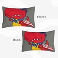 thumbnail image 4 of EasygdpDinosaur Super Hero Cartoon Polyester Fiber Double-Sided Pillowcase,Super Soft,Comfortable And Luxurious Pillowcase,Not Easy To Break Or Deform- 16"X24", 4 of 9