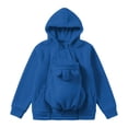thumbnail image 6 of TAmten Women's 3 in 1 Pet Wearing Jacket, Thickened Fleece Winter Coat, Warm Full Zip Cat Carrier Hoodie Gift for Cat Owners|XXL, 6 of 9