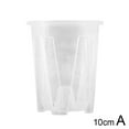 thumbnail image 6 of Clear Plastic Plant Pots, Clear Nursery Pots With Holes, Orchid Vase With Tray, For Indoor Clear Pots Nursery (with Gardenc, 6 of 8