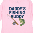 thumbnail image 4 of Inktastic Daddy's Fishing Buddy Graphic Boys or Girls Long Sleeve Toddler T-Shirt, 4 of 5