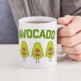 thumbnail image 4 of CafePress - Avocado - 11 oz Ceramic Mug - Novelty Coffee Tea Cup, 4 of 4