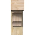 thumbnail image 2 of Ekena Millwork 8"W x 22"D x 22"H Balboa Block Rough Sawn Bracket w/ Offset Brace, Douglas Fir, 2 of 25