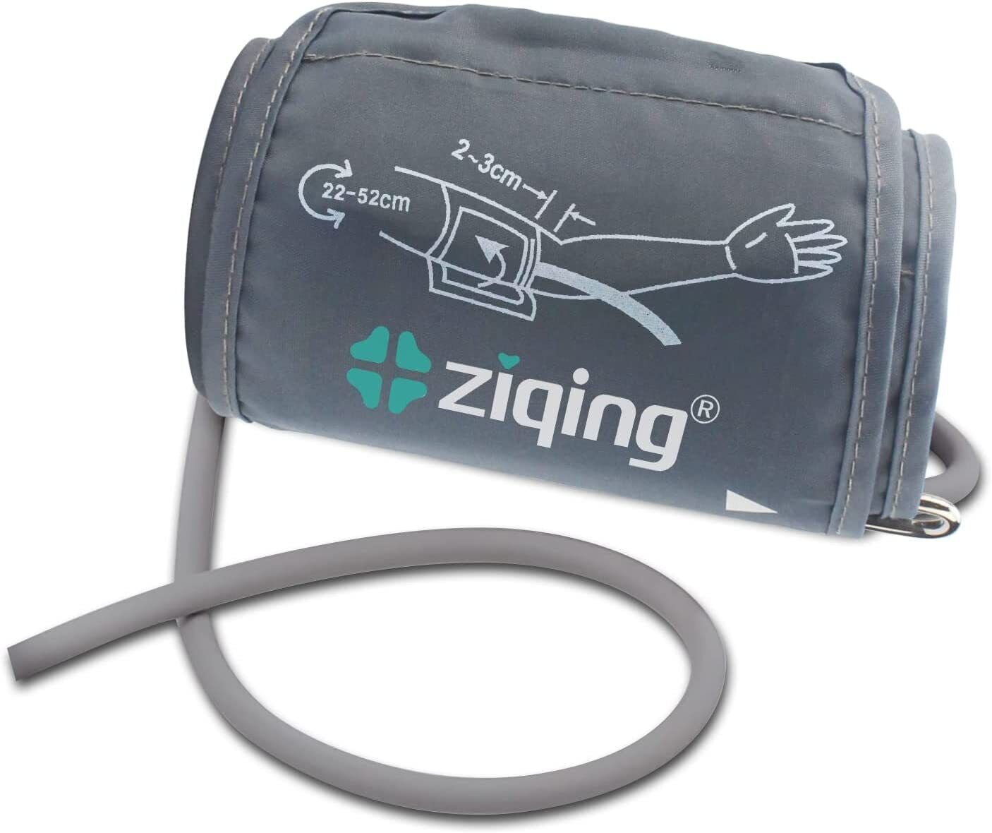 Ziqing 2252CM Extra Large Blood Pressure Monitor Cuff Replacement (No