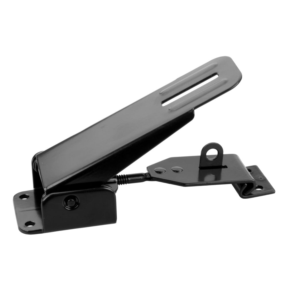 JR Products 11845 Fold Down Camper Latch and Catch Black