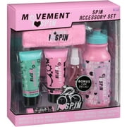 Movement Spin Accessory Gift Set, Pink, 7 pc