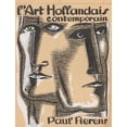 thumbnail image 2 of Leo Gestel 19x24 Black Ornate Framed Double Matted Museum Art Print Titled: Ontwerp Boekomslag ‘Contemporary Dutch Art (1933), 2 of 5